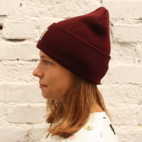 Шапка Carhartt WIP Watch Hat Bordeaux