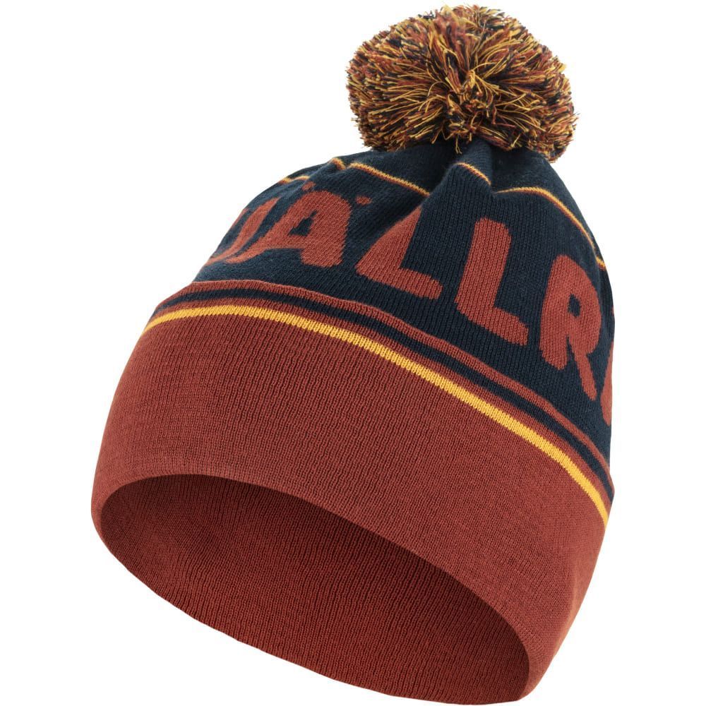 Шапка Fjallraven Pom Hat Autumn Leaf / Dark Navy