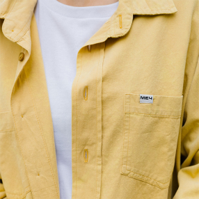 Рубашка Меч LIGHTWEIGHT SHIRT WASHED Canary