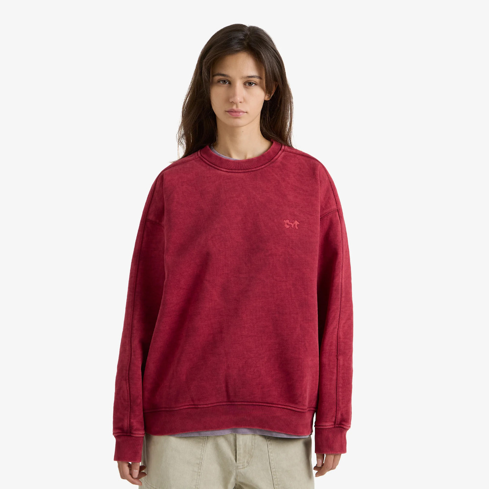 Свитшот Меч WASHED Crimson Red