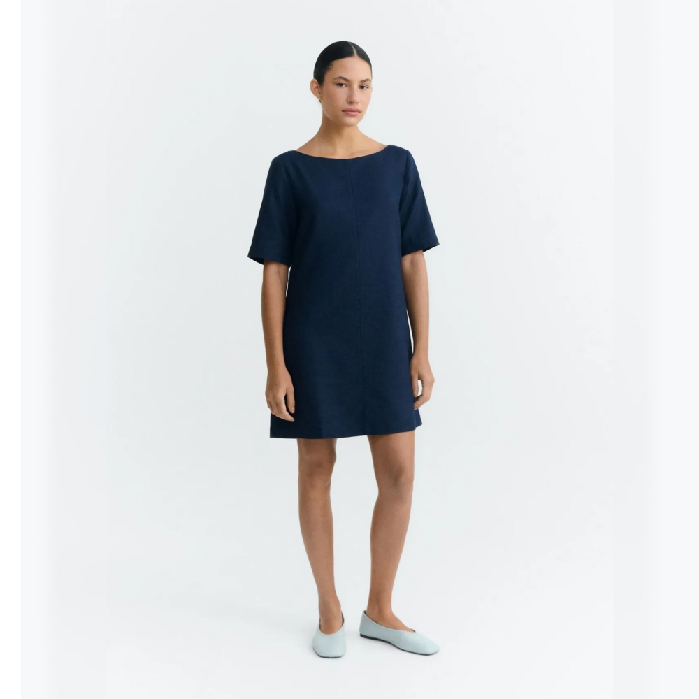 Платье Thinking Mu Navy Hemp Kieran