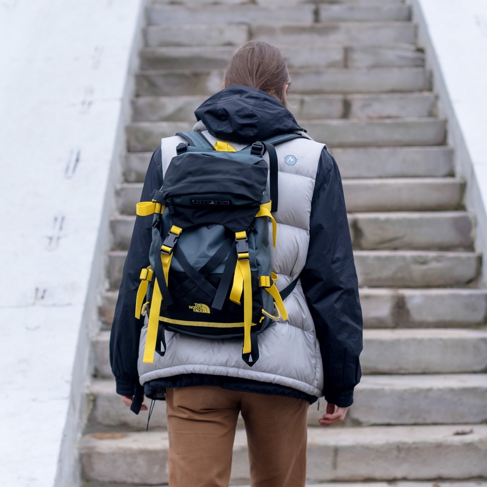 The north face store tech backpack