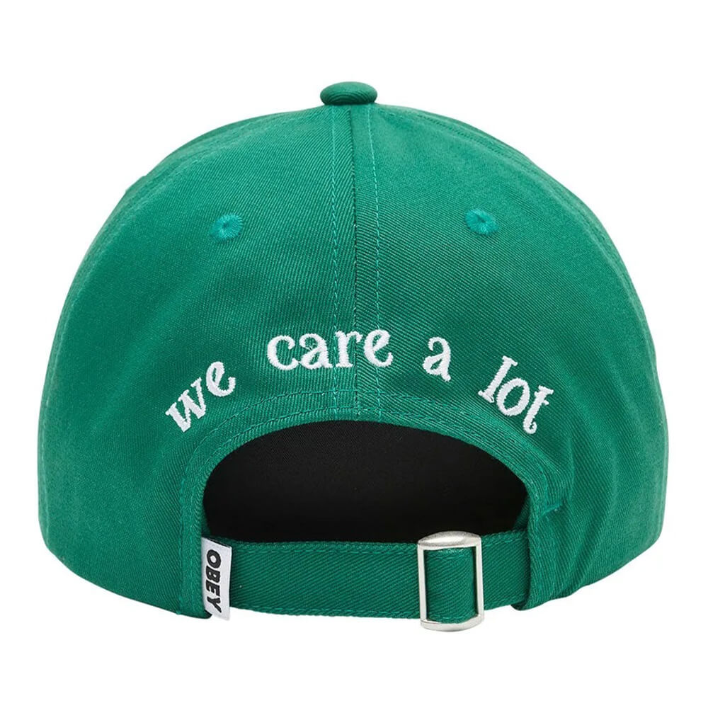 Кепка Obey We Care A Lot Obey Starback Deep Green - фото 5