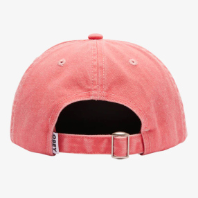 Кепка Obey Pigment Lowercase 6 Panel Coral