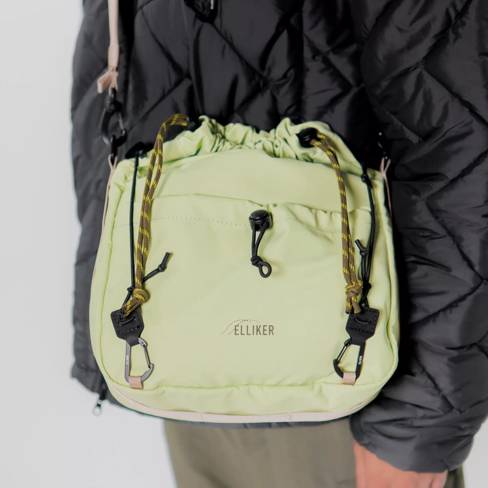 Кроссбоди сумка ELLIKER Nidder Roll Top 6L Lime