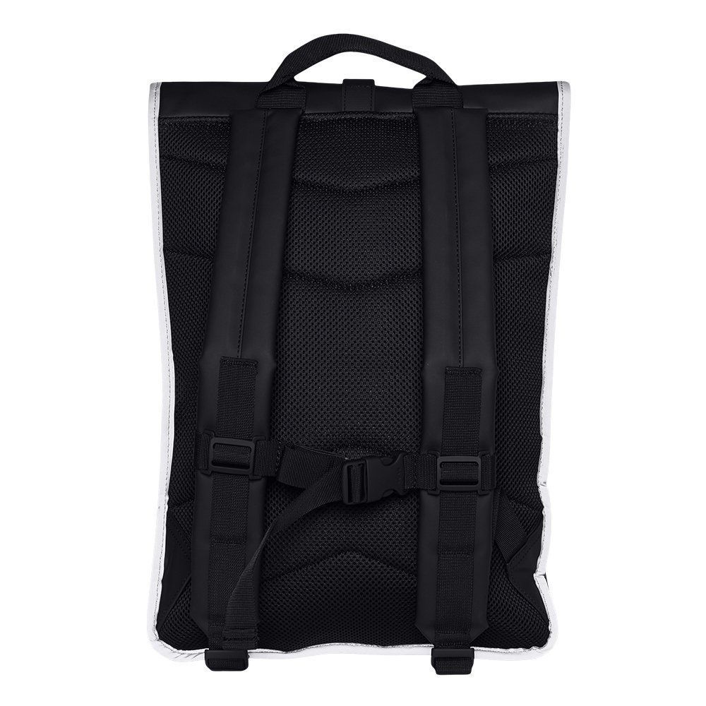 Рюкзак Rains Rolltop Rucksack Reflective Black