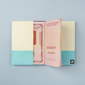 Обложка для паспорта из тайвека New Wallet New Ellipse