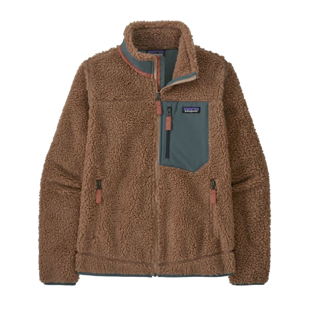 Флиска Patagonia женская Classic Retro-X Fleece Jacket pampas tan - nouveau green - фото 12