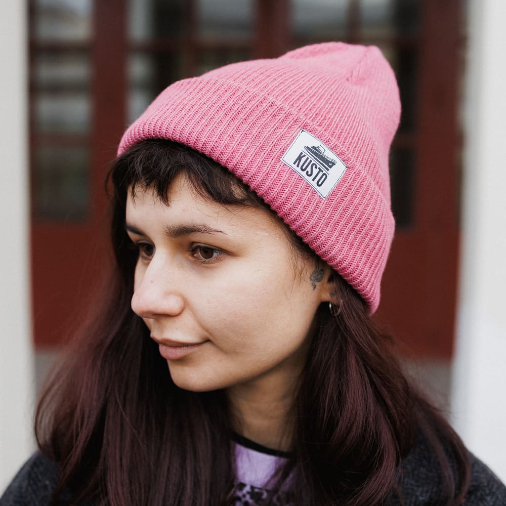 Шапка Kusto One брусника - фото 1