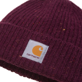 Шапка Carhartt WIP Anglistic Beanie - Merlot Heather