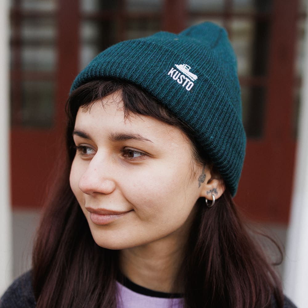 Шапка Kusto One Fir с вышивкой - фото 1