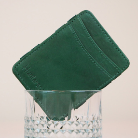Волшебный кошелек Hunterson Magic Wallets зеленый бумажник водителя бвл5л 7 black натуральная кожа nissan в коробке автостоп