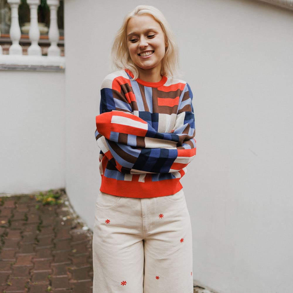 Свитер Thinking Mu Field Red Philis