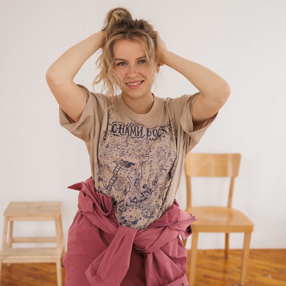 Футболка Barking Store C НАМИ БОСХ оверсайз - фото 10