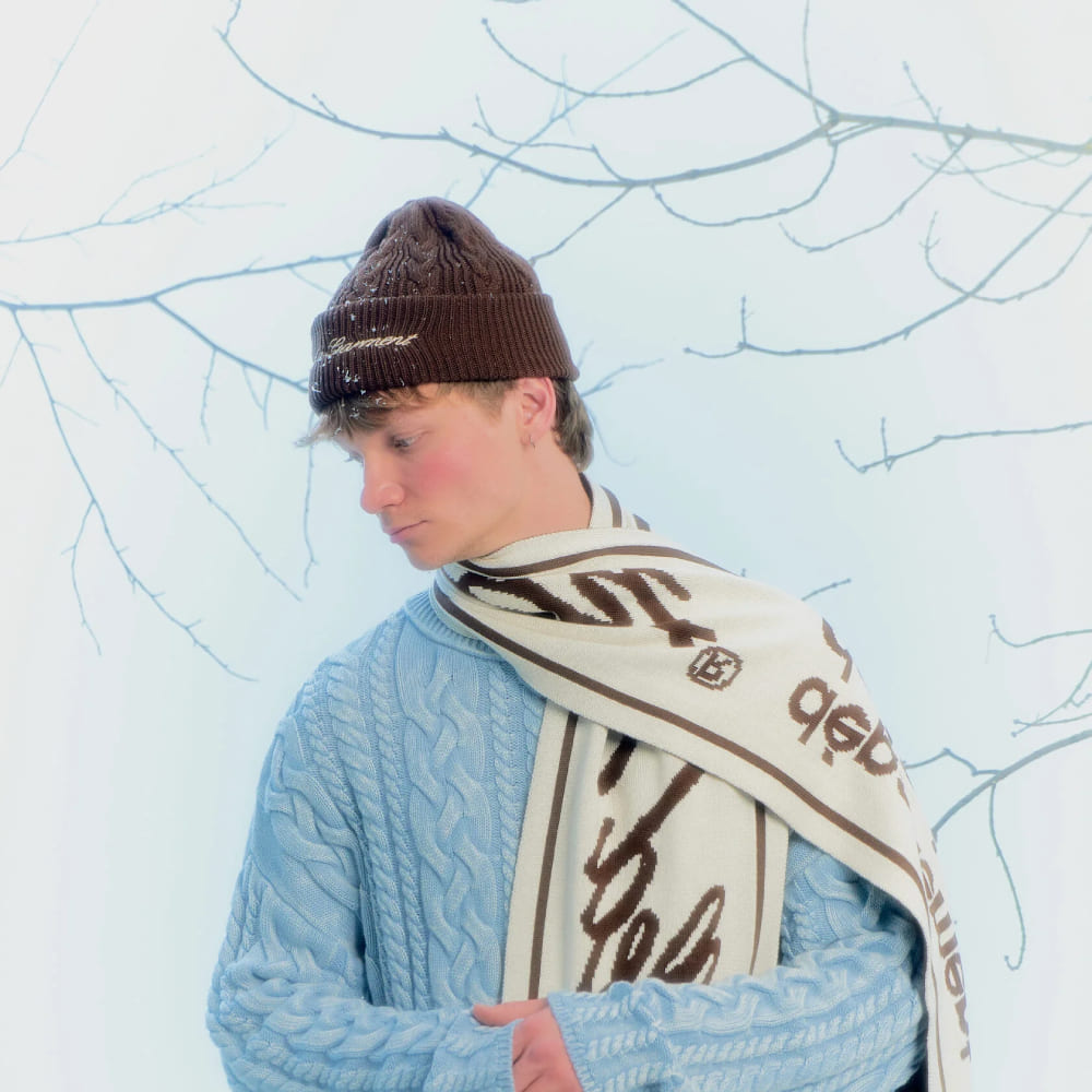 Шапка Called a Garment Everyday Beanie Chocolate - фото 6