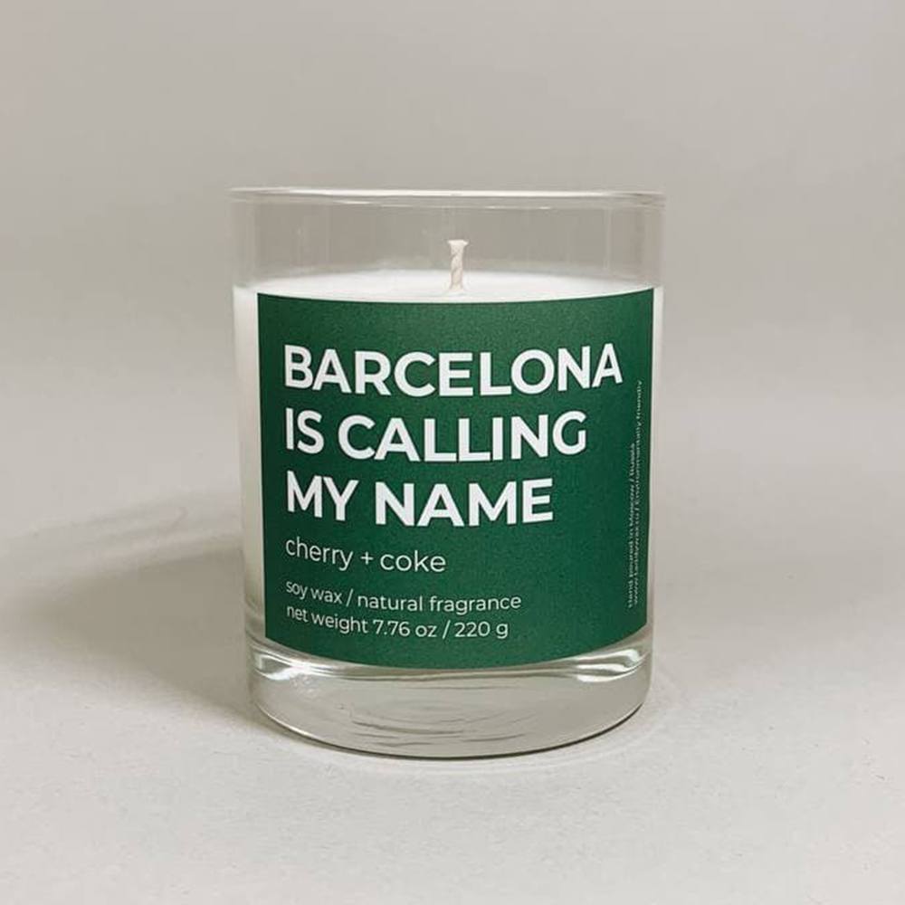Ароматическая свеча taddywax Barcelona is calling my name - фото 2