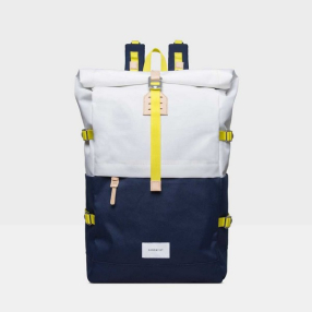 Рюкзак Sandqvist Bernt Multi Off White-Blue