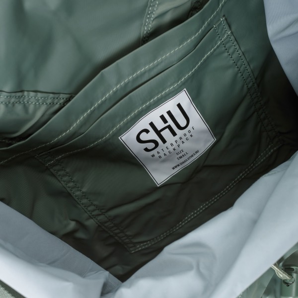 Рюкзак SHU зеленый - фото 4