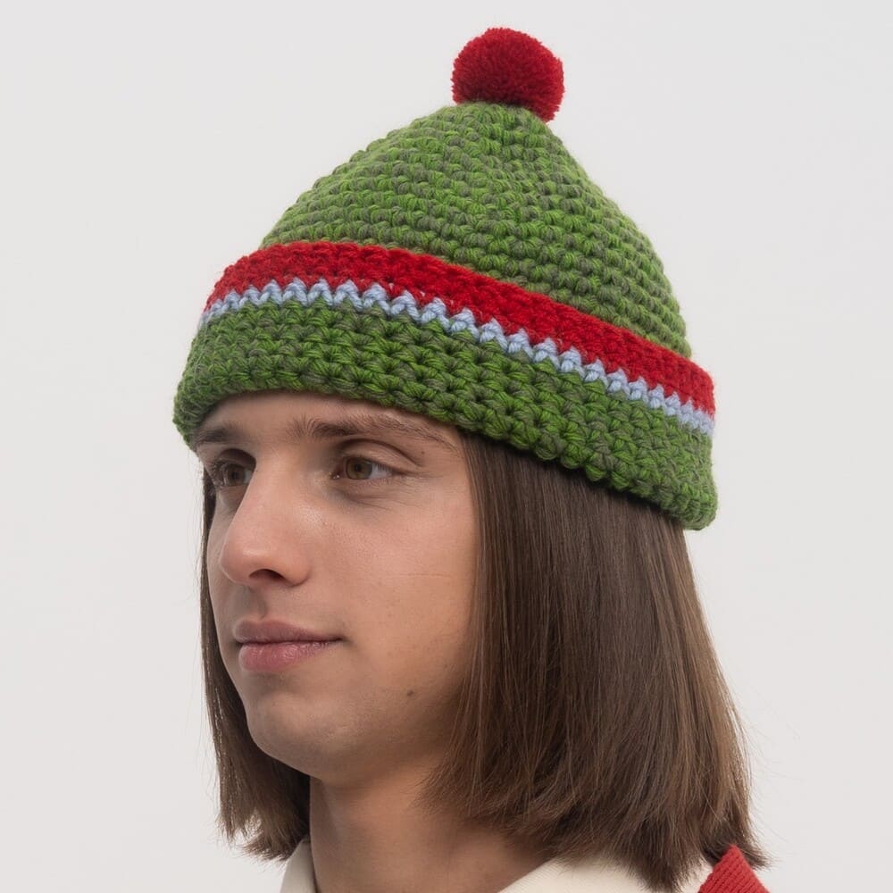 Шапка CHECK YA HEAD зеленая 2510/162 - фото 1