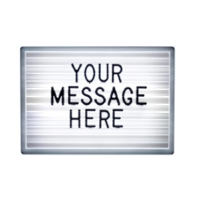 Лайтбокс Light up Message Board A6