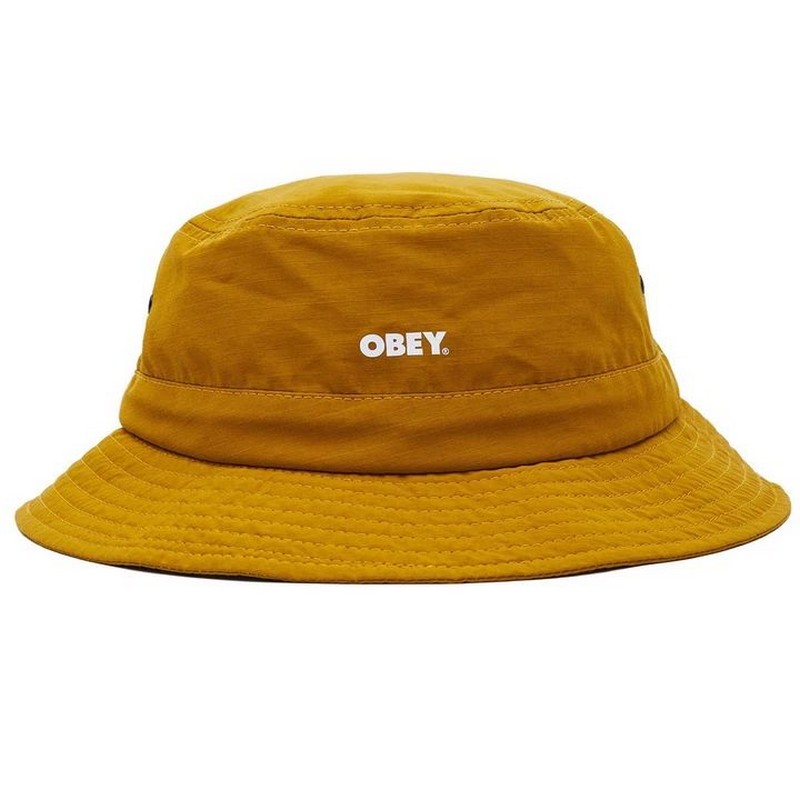 Панама Obey Bold Jazz Bucket Hat Dijon - фото 1