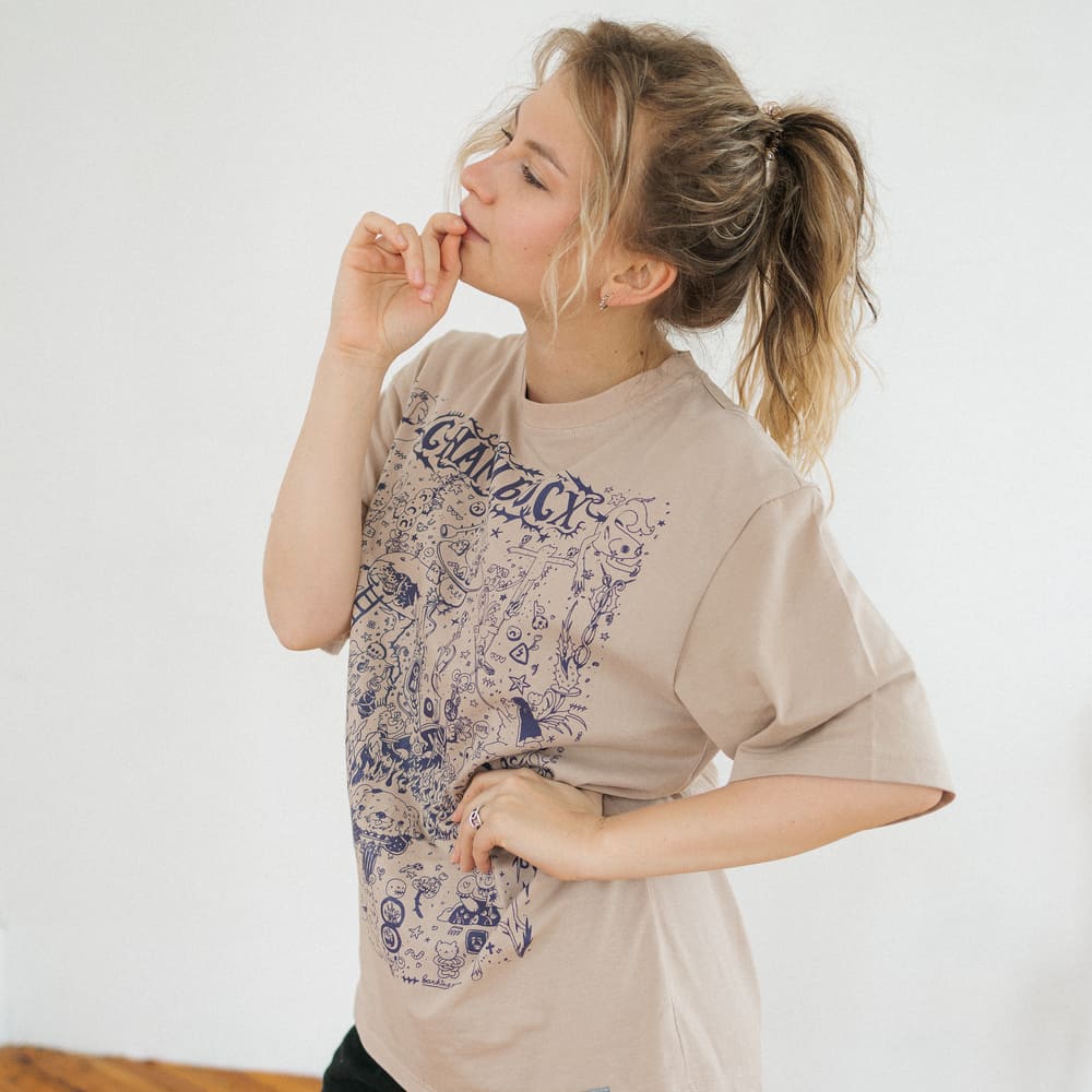 Футболка Barking Store C НАМИ БОСХ оверсайз - фото 5