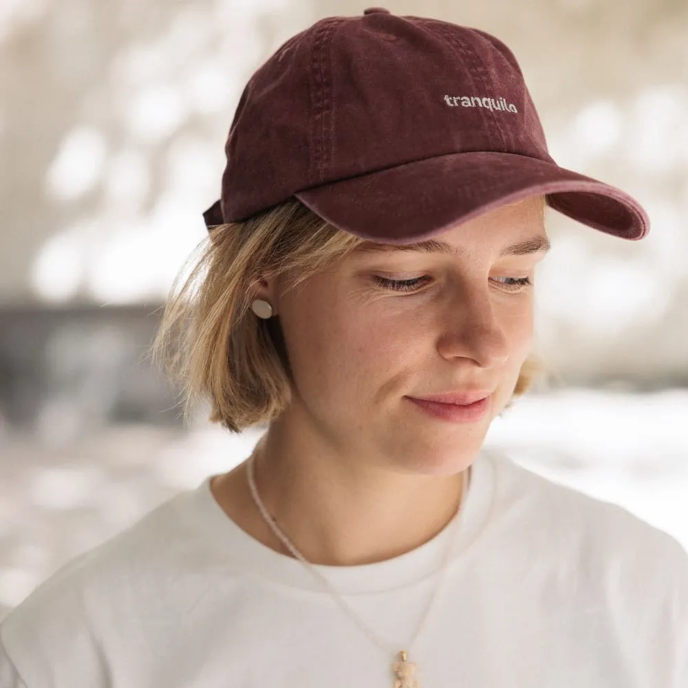 Кепка Friend Function tranquilo вишневая с серебряной нитью - фото 2