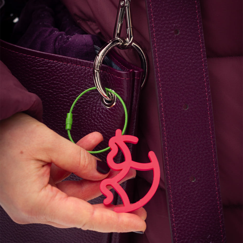 Брелок-обвес Две Ща Красная лошадка - фото 5