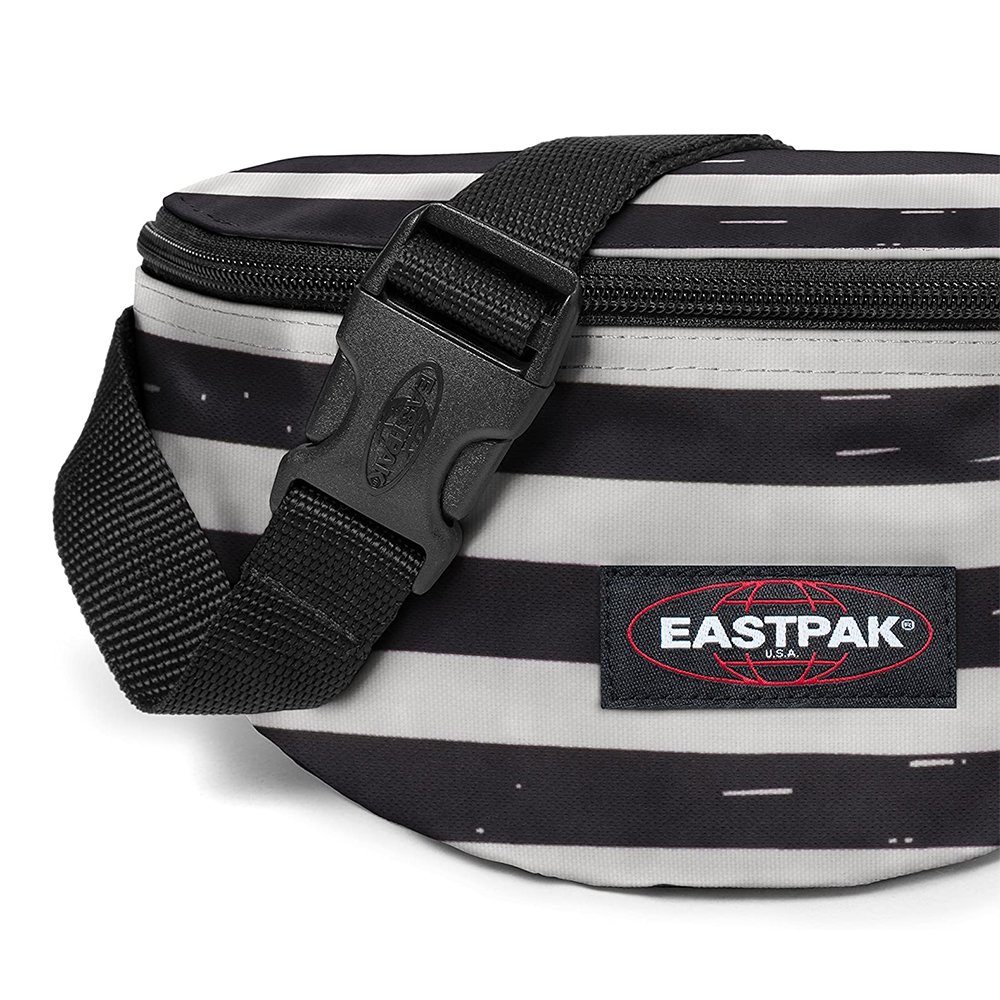 Сумка на пояс Eastpak Springer Stripe-It Black - фото 4