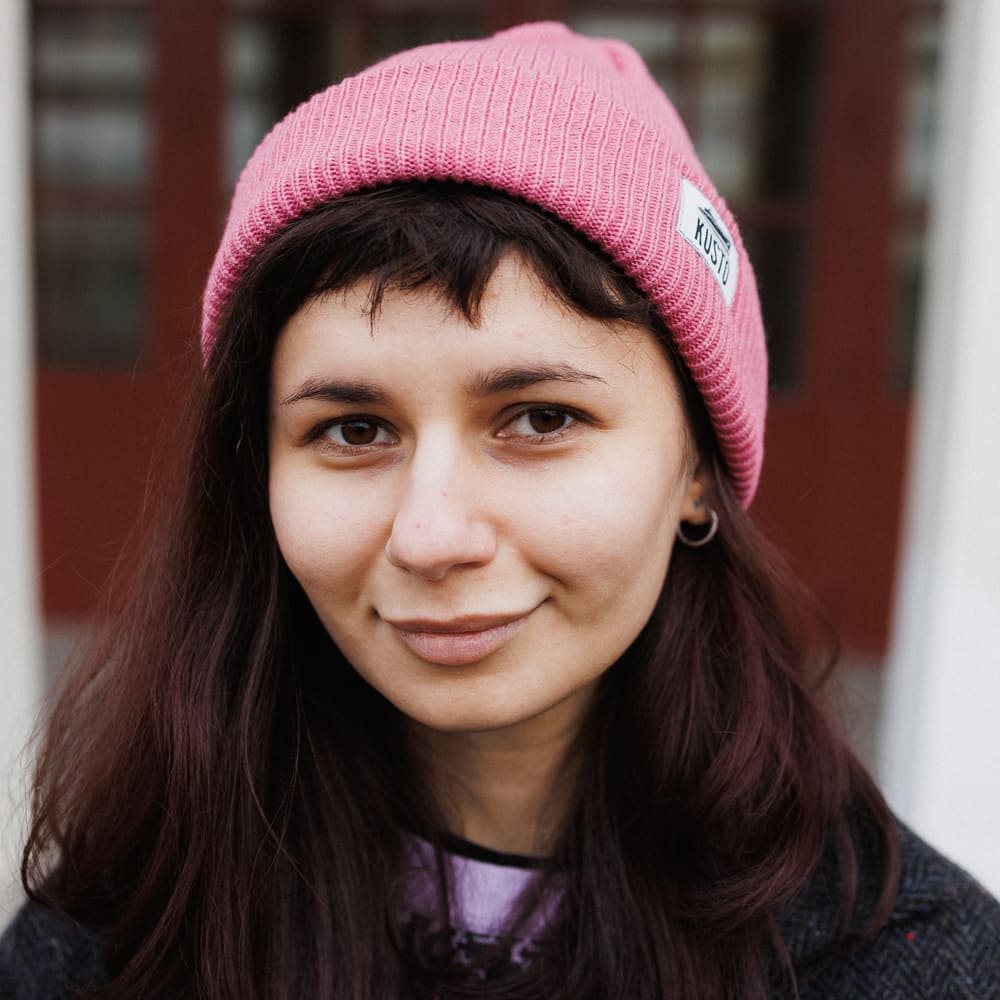 Шапка Kusto One брусника - фото 2