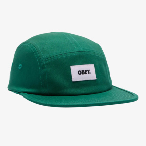 Кепка Obey Bold Label Organic Camp Hat Aventurine Green кепка obey bold label organic 5 panel navy