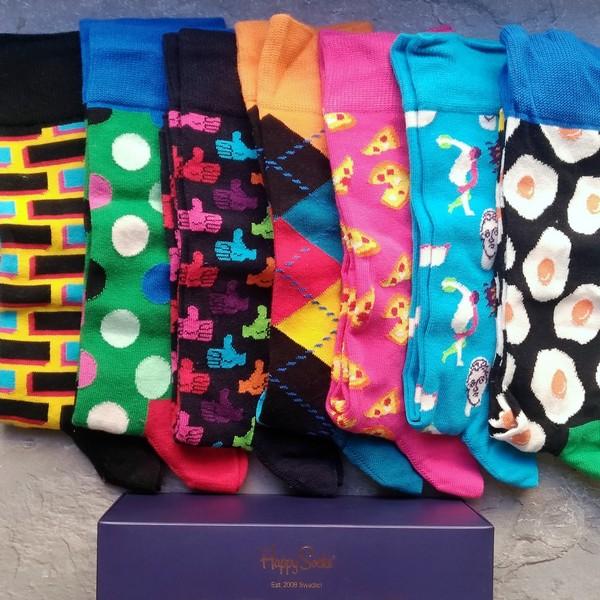 Носки Happy Socks подарочный набор 7 Days размер 40-46 - фото 3