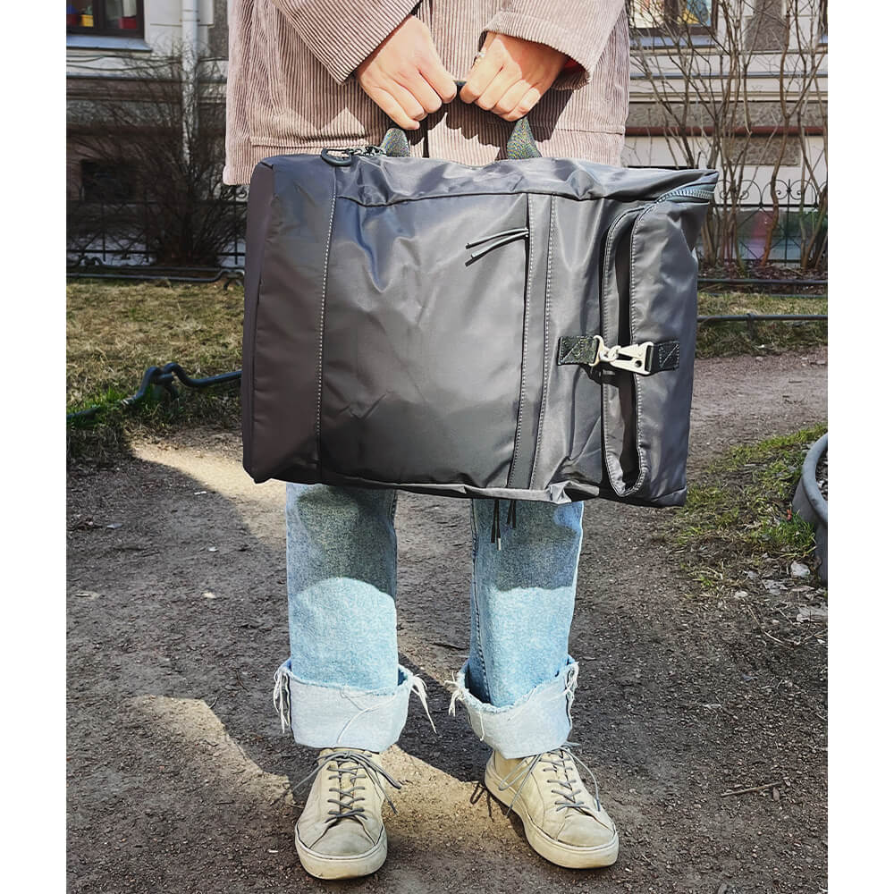 Рюкзак SHU городской темно-серый - фото 9