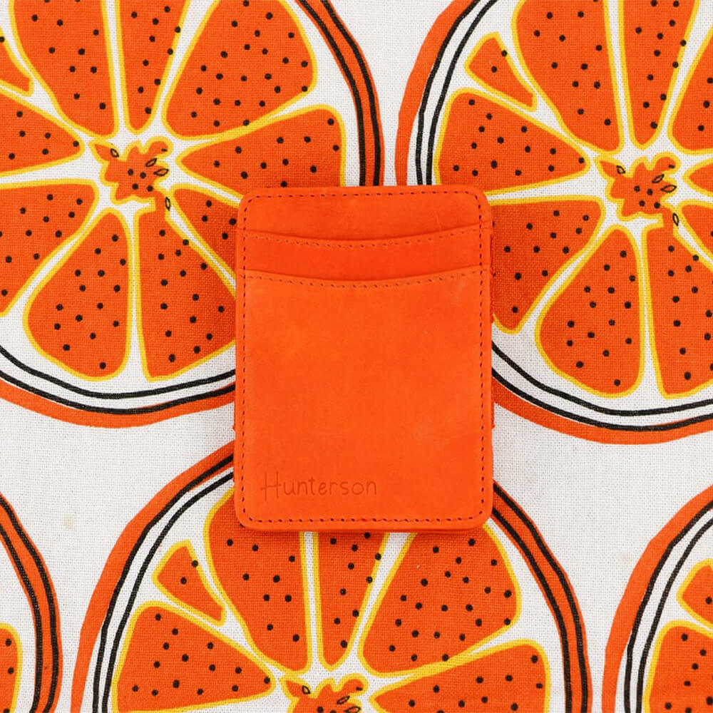 Волшебный кошелек Hunterson Magic Wallets оранжевый - фото 5