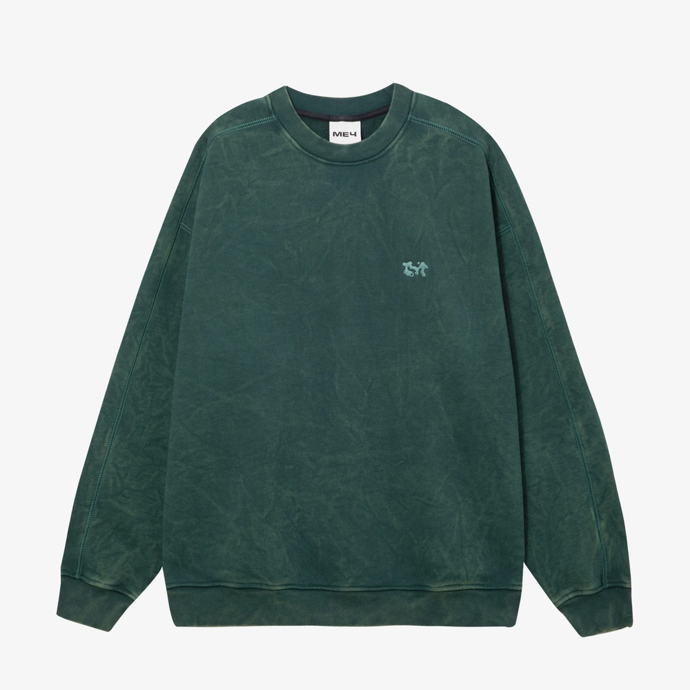 Свитшот Меч WASHED Forest Green