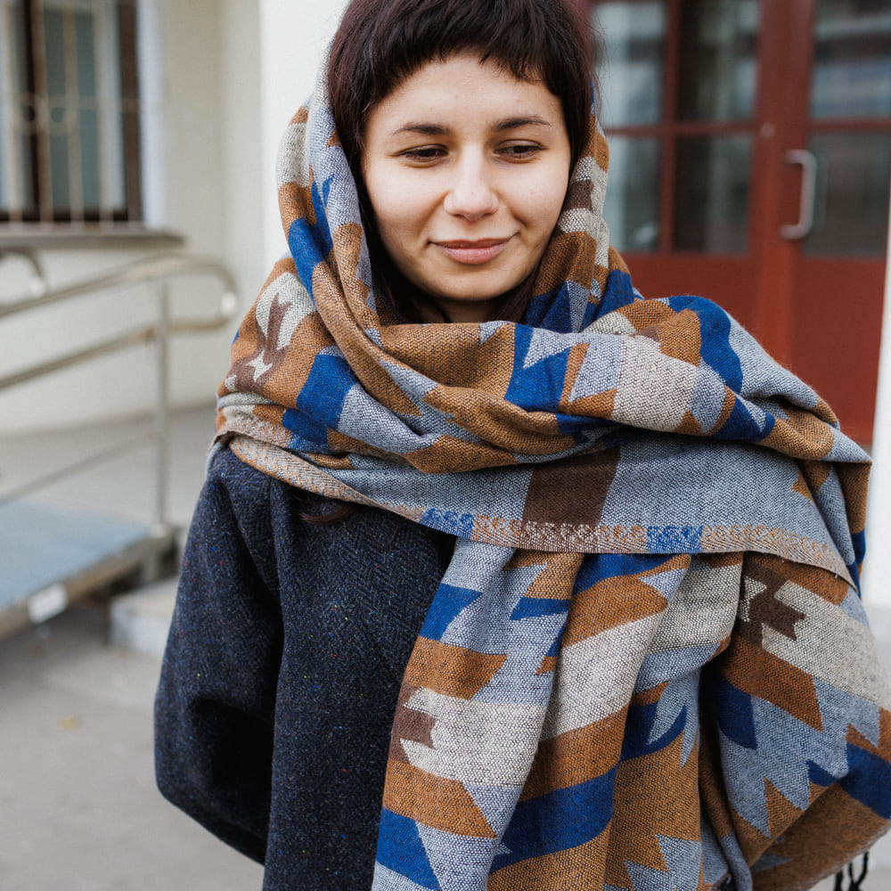 Непальский шарф Адхикари - фото 6