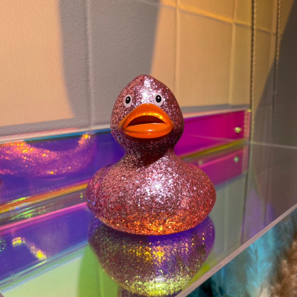 Утка Диско Розовая - фото 1