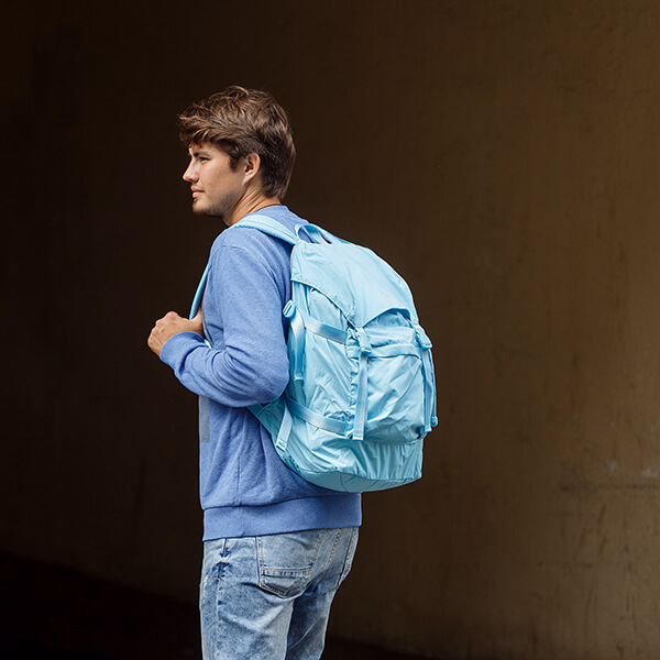 Рюкзак SHU ярко-голубой - фото 2