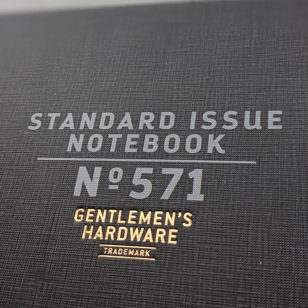 Блокнот No. 571 Gentlemen's Hardware черный - фото 10