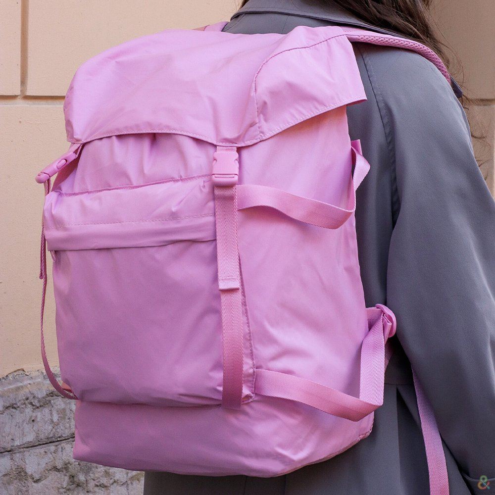 Рюкзак SHU розовый - фото 8