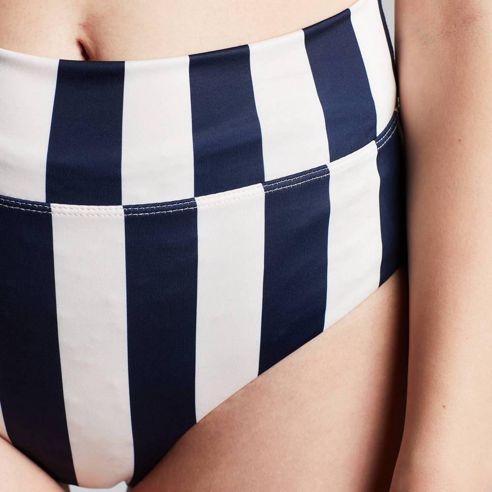Купальник низ Dedicated Bikini Pants Slite Big Stripes Navy - фото 3
