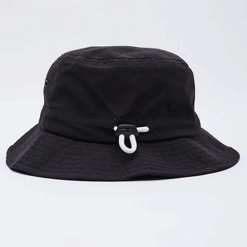 Панама Obey Bold Twill Bucket Hat Black - фото 5
