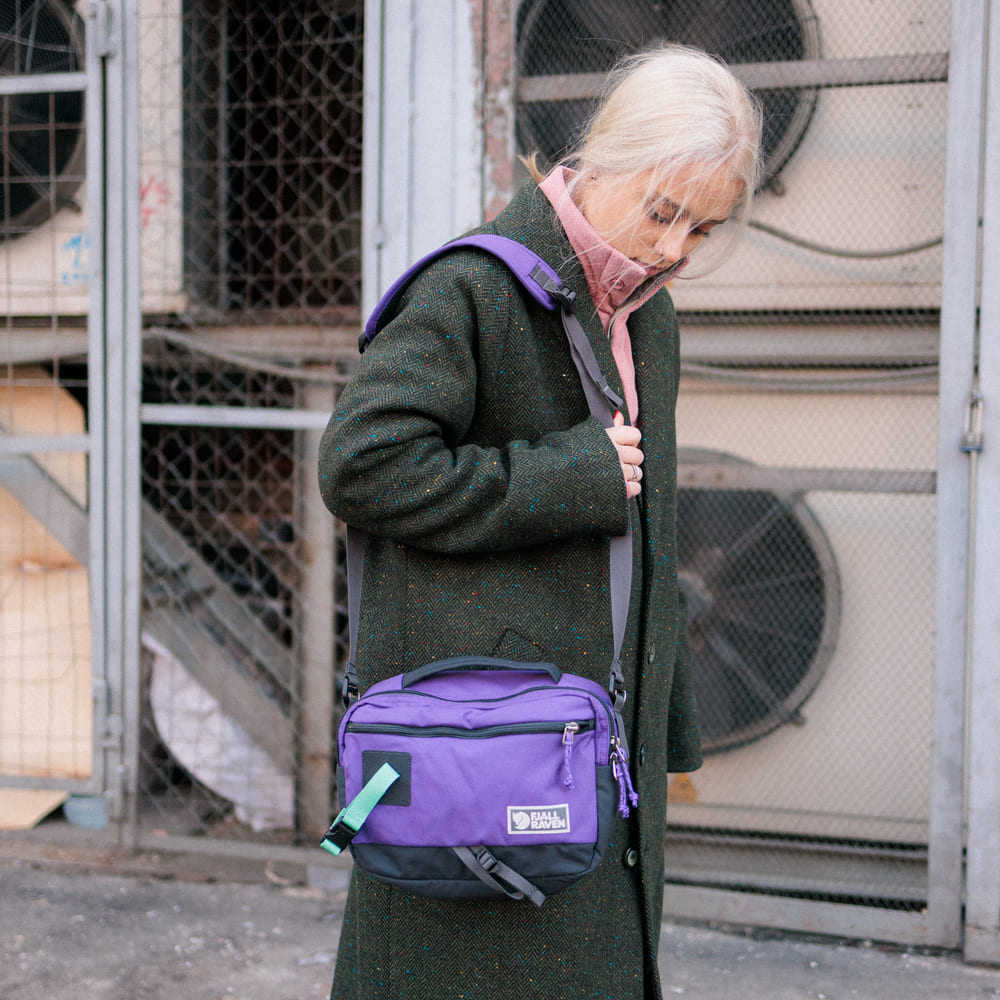 Сумка Fjallraven Vardag Shoulder Bag 6 Violette-Coal Black (422-037)