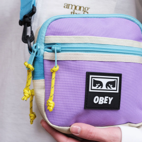 Сумка Obey Conditions Traveler Bag III Purple Multi