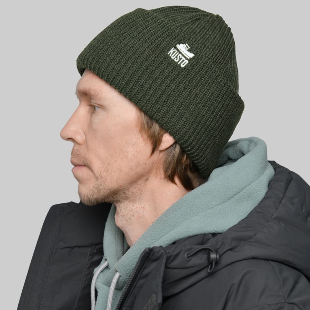 Шапка Kusto Heat Эвкалипт с вышивкой