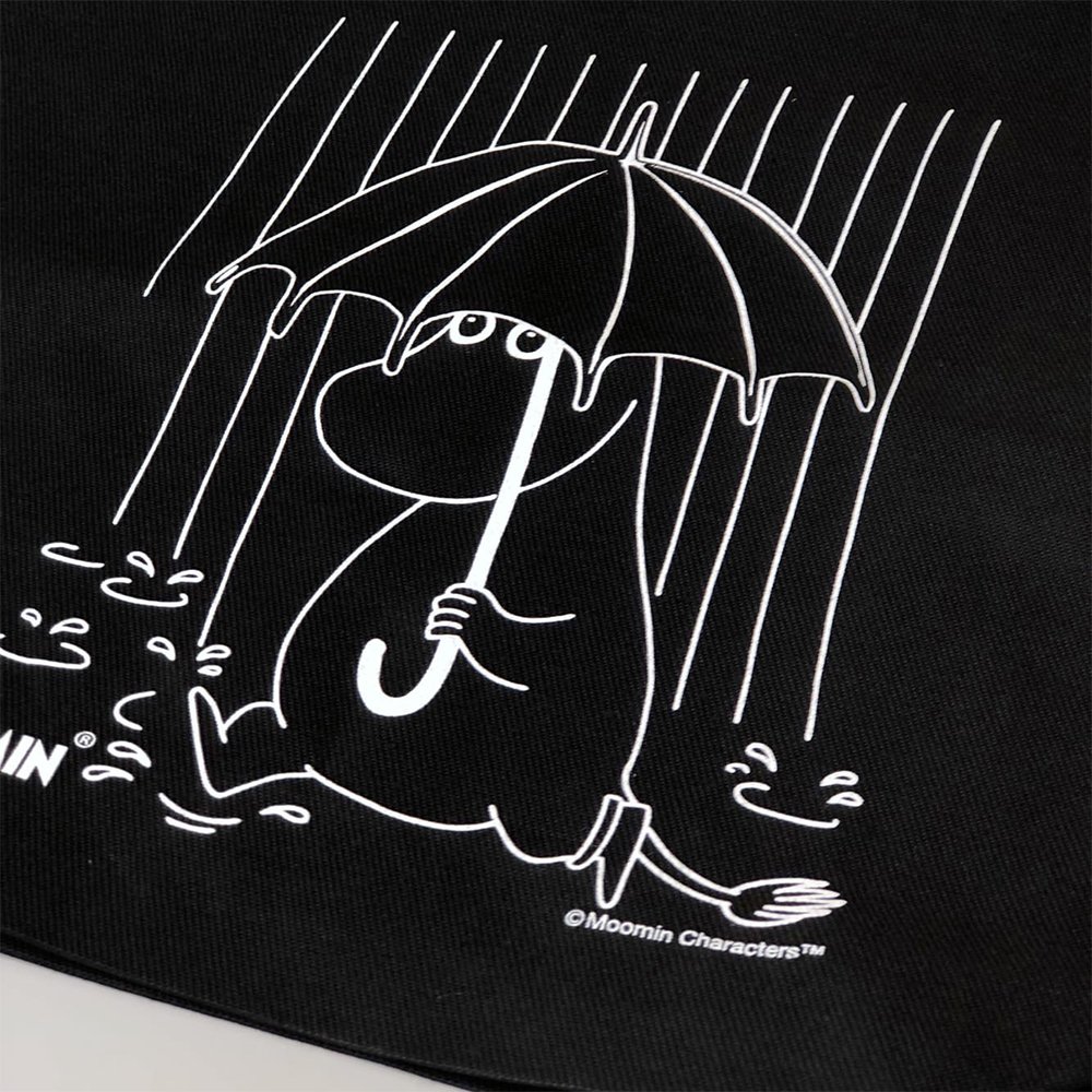 Шоппер Муми-тролли Фрекен Снорк с зонтом темный - фото 2