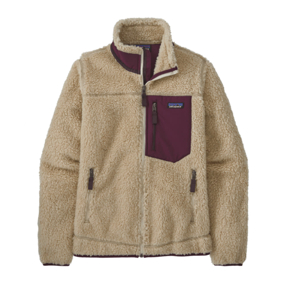 Флиска Patagonia женская Classic Retro-X Fleece Jacket dark natural - night plum - фото 3
