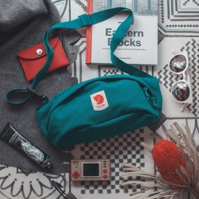 Сумка на пояс Fjallraven Ulvo Hip Pack medium Peacock Green (665)