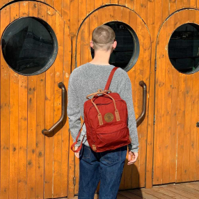 Рюкзак Fjallraven Kanken No2 Deep Red (325)