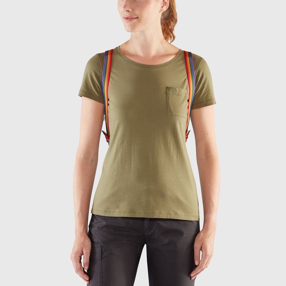 Рюкзак Fjallraven Kanken MINI Warm Yellow - Rainbow Pattern (141-907) - фото 15